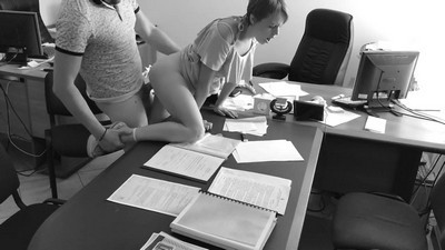 Русское, В офисе, Секретарши, Скрытая камера,