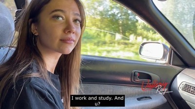 Минет, В машине, Глотает сперму, С разговорами,