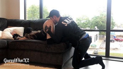 Домашнее, ВК, Приваты, В одежде, Полицейский,