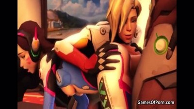 3д мультики, Overwatch, Мультики,