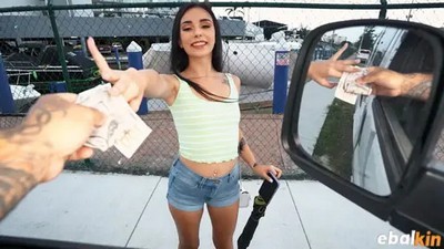 Брюнетки, В машине, Качество HD, Молодые-Юные, Пикап, Русская озвучка, Русский перевод, Сюжет, BangBros, BangBus, Gianna Ivy, Новинки 2022, Шлюхи-за деньги,