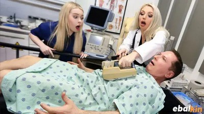 Втроем, ЖМЖ, Качество HD, Мамочки, Медсёстры, Молодые-Юные, Новинки 2023, Сюжет, FreeUseMilf, Haley Spades, Missa Mars, MYLF, В больнице, Доктор, Униформа,