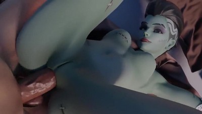 Игры, Мультики 3д, Овервотч, Мультики, Сомбра,